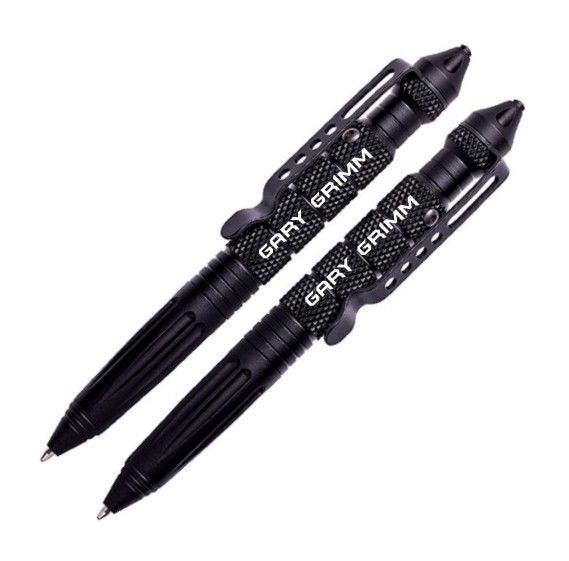 Unique Personalized Tactical Glassbreaker Pen Customized Gifts for Men by Groovy Guy