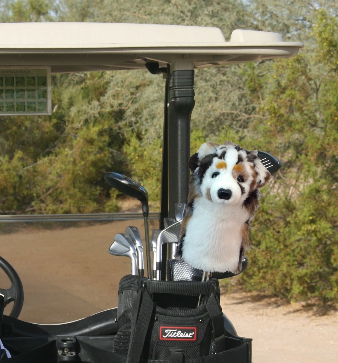 Unique Personalized Dog Breeds Golf Headcovers Customized Golf Head Covers Gifts for Men by Groovy Guy