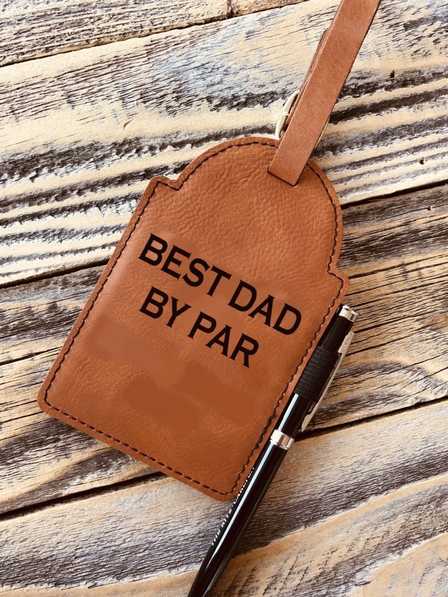 Unique Personalized Tee - Off Personalized Golf Bag Tag Customized Golf Gifts for Men by Groovy Guy
