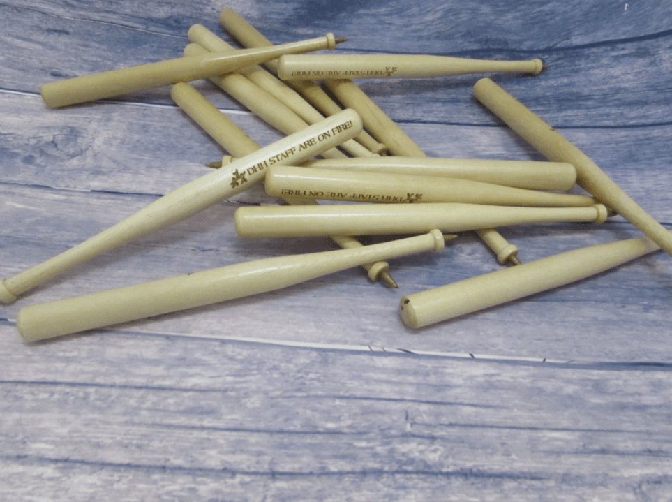 Unique Personalized Ballpoint Bat Customized Guy Gifts Gifts for Men by Groovy Guy