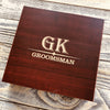Engraved Cherry Wood Humidor