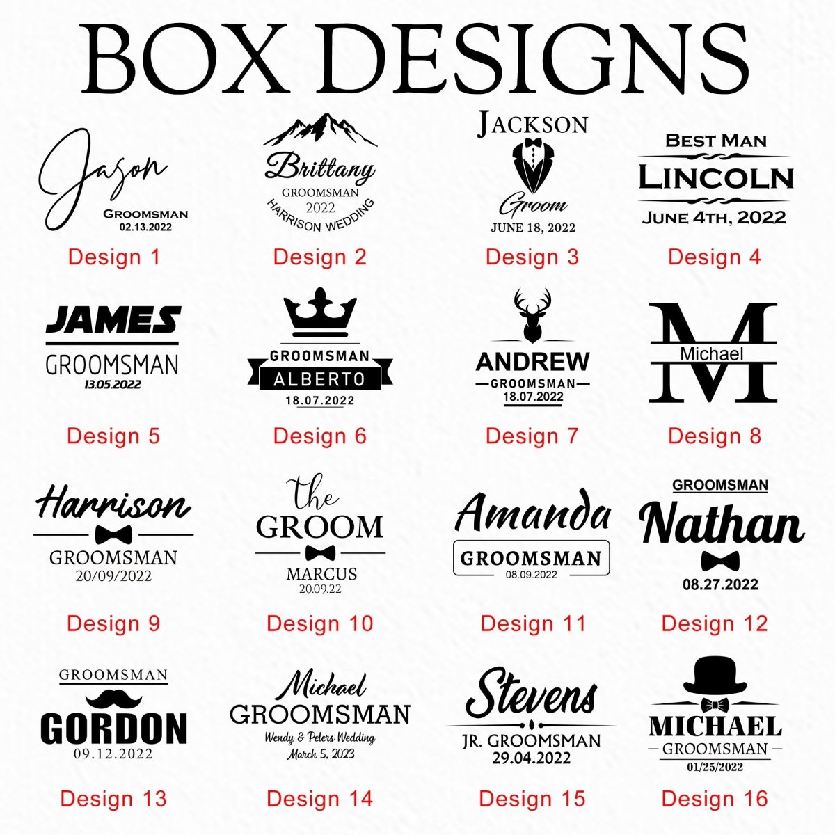 Unique Personalized Men's Stylin' Gift Set Customized Gift Sets Gifts for Men by Groovy Guy