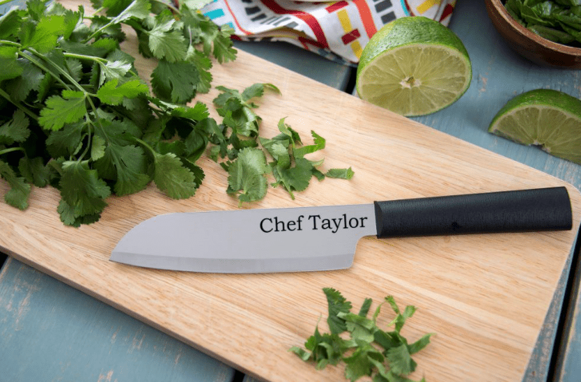 Unique Personalized Custom Personalized Chef Knife Customized Knife Gifts for Men by Groovy Guy