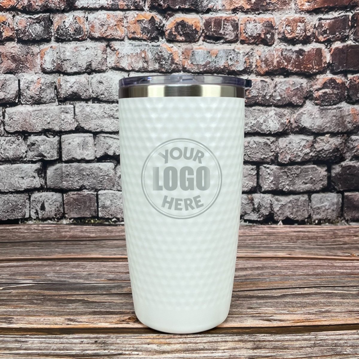 Unique Personalized Custom Logo Golf Tumbler (20 oz) Customized Gifts for Men by Groovy Guy