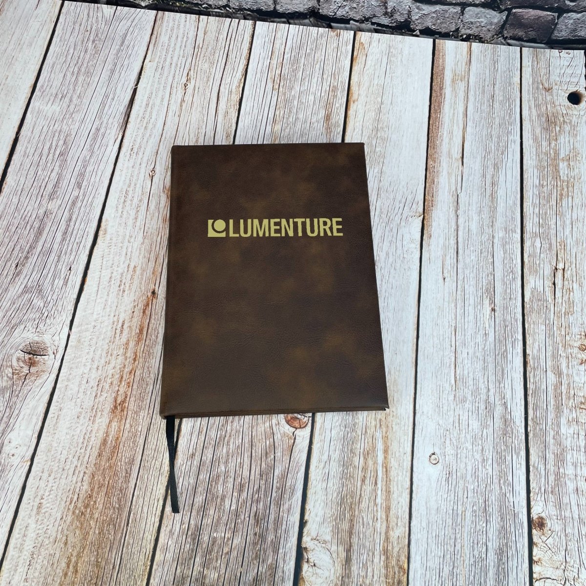Unique Personalized Custom Logo Notebook Customized Gifts for Men by Groovy Guy