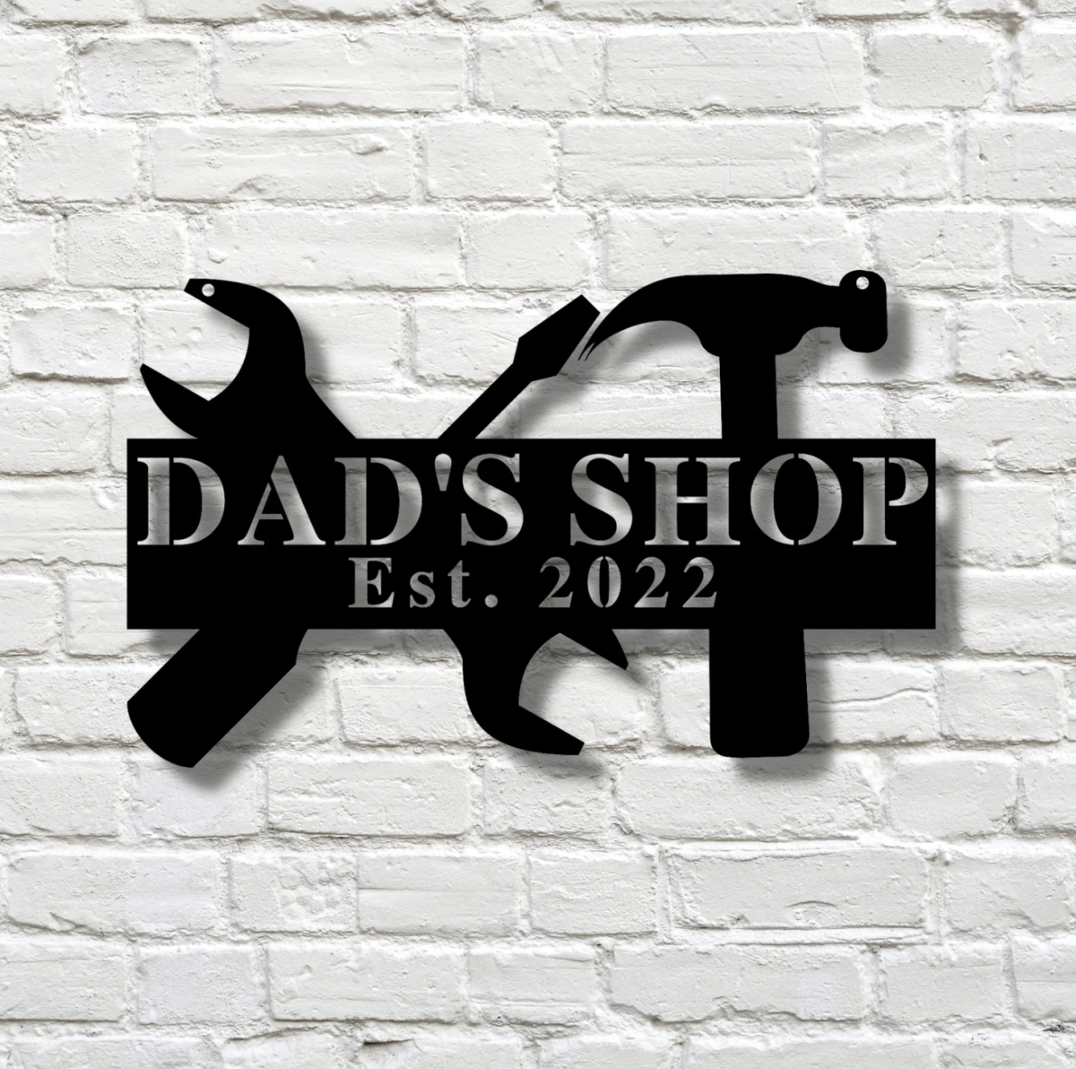 Work Shop Metal Sign