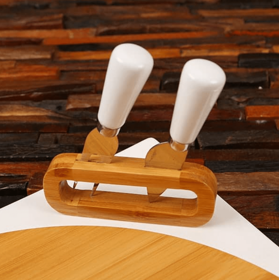 Unique Personalized Bamboo Butler Customized Cutting Board Gifts for Men by Groovy Guy