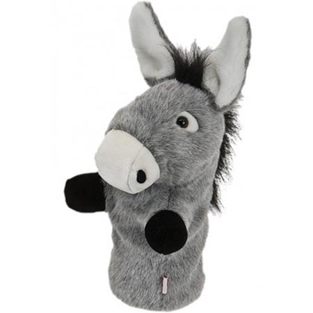 Unique Personalized Donkey Golf Headcover Customized Golf Head Covers Gifts for Men by Groovy Guy