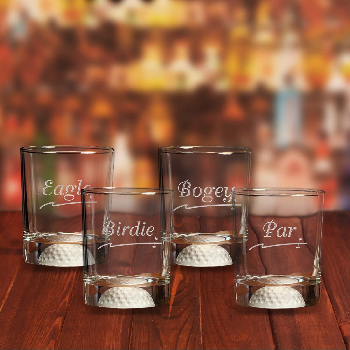 Unique Personalized Par Four Customized Golf Gifts for Men by Groovy Guy