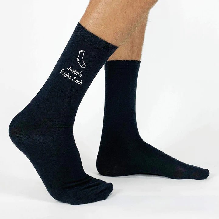 Unique Personalized OCD Socks Customized Socks Gifts for Men by Groovy Guy
