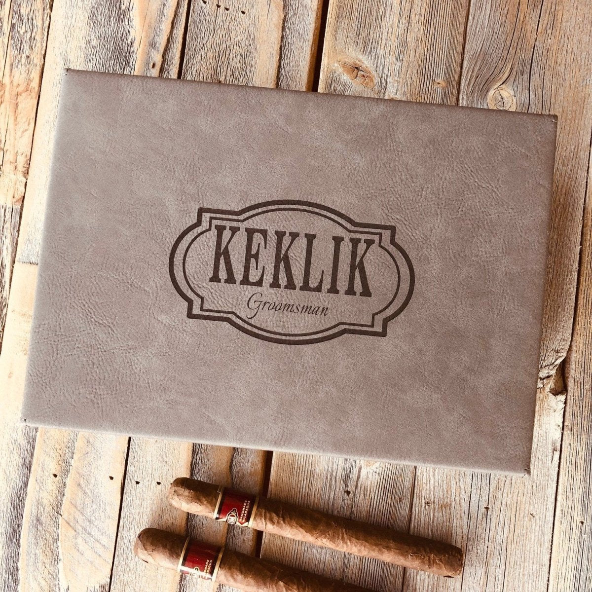 Unique Personalized Man Case Personalized Box Set Customized Groomsmen Gifts Gifts for Men by Groovy Guy