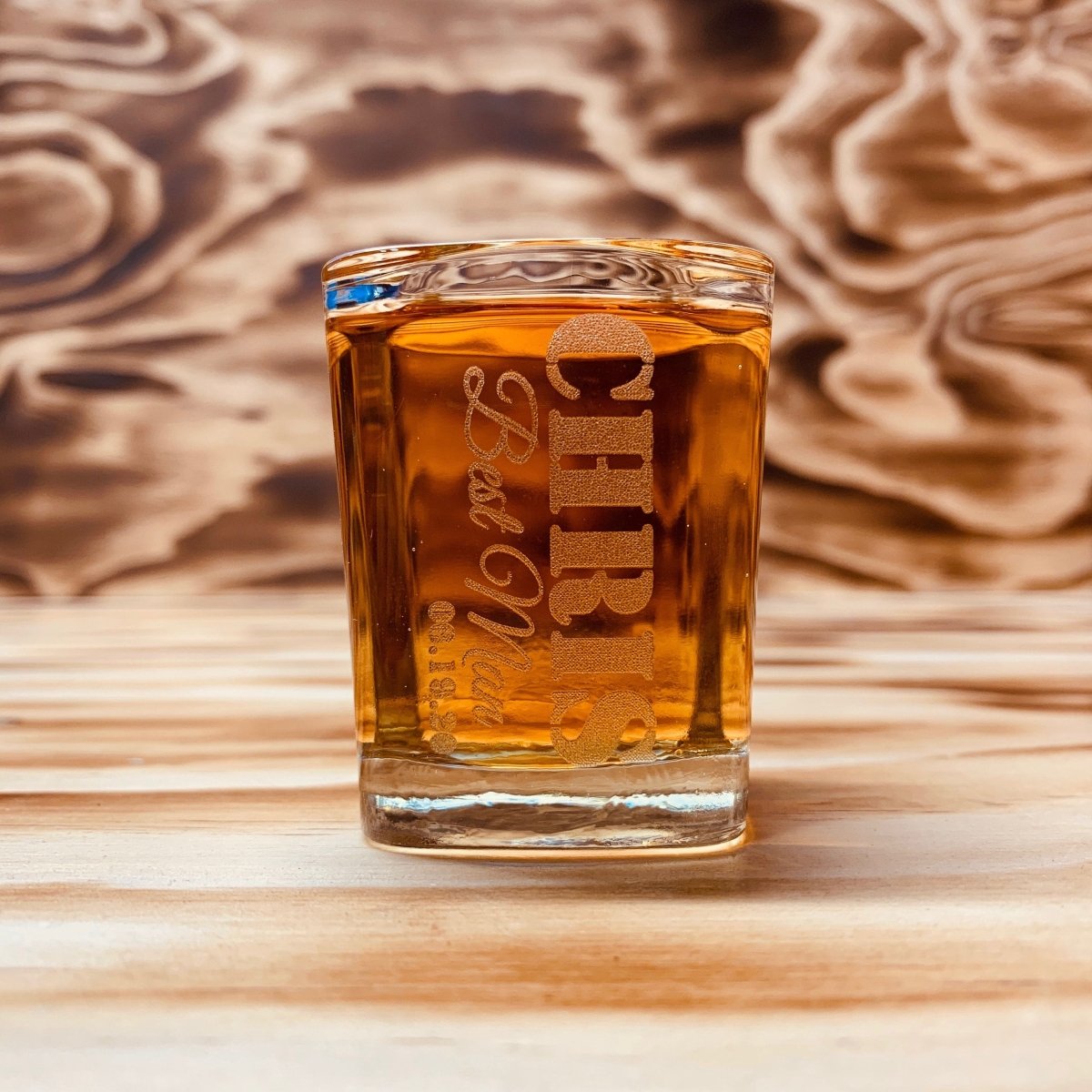 Unique Personalized Little Big Gulp Groomsman Shot Glass Customized Groomsmen Gifts Gifts for Men by Groovy Guy