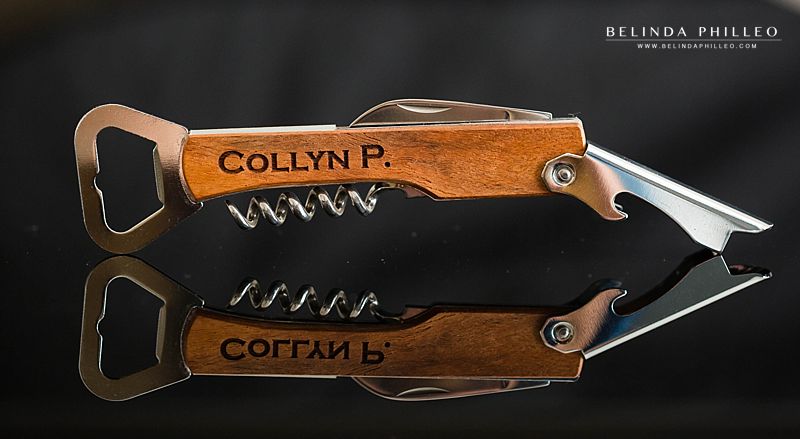 Engraved Bottle & Wine Opener