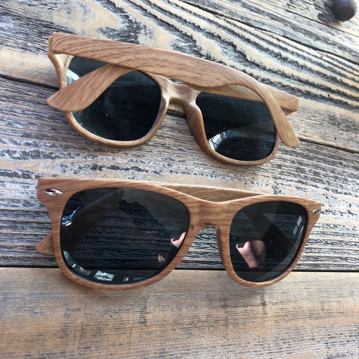 Unique Personalized Groovy Wooden Sunglasses Customized Groomsmen Gifts Gifts for Men by Groovy Guy