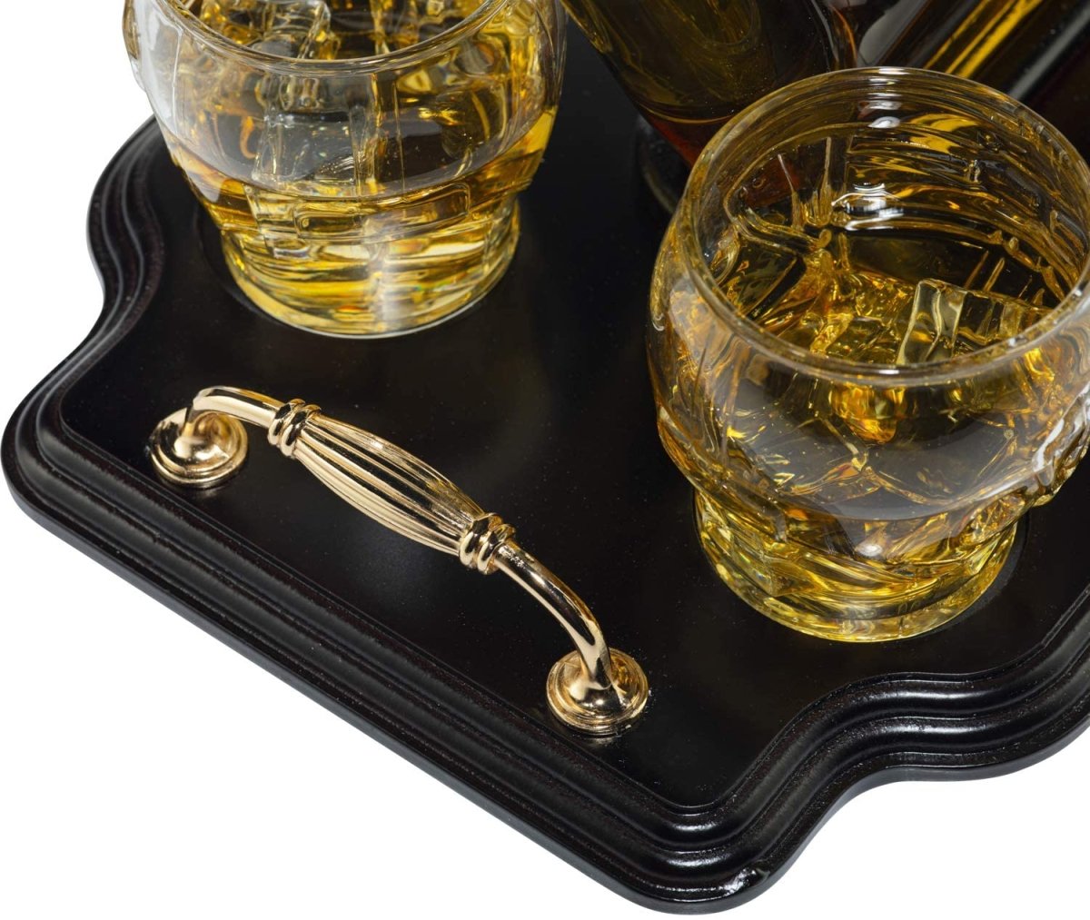 Unique Personalized Hockey Whiskey Decanter Set Customized Decanters Gifts for Men by Groovy Guy