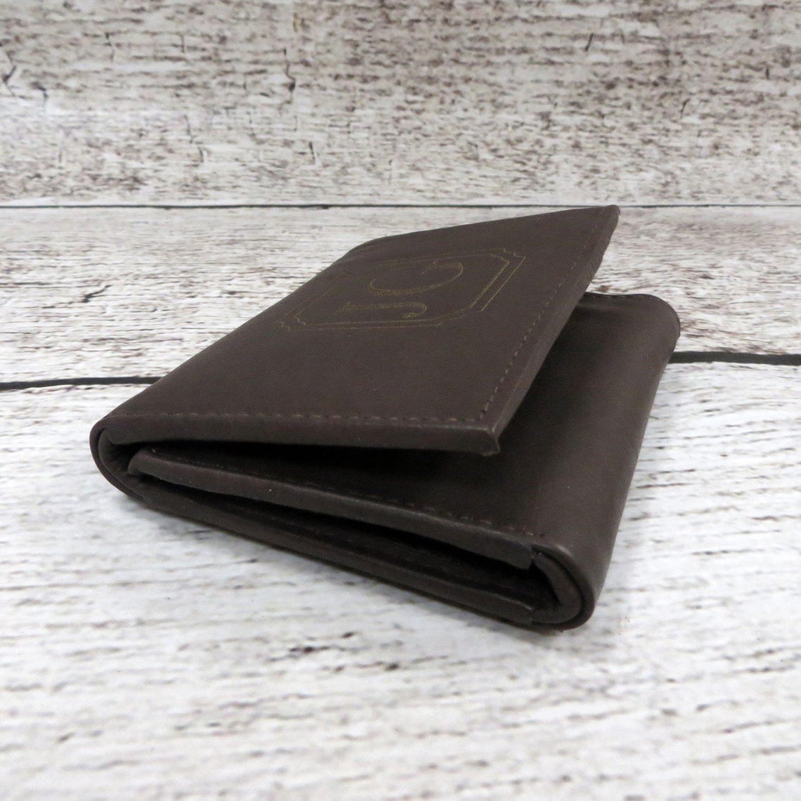 Unique Personalized Tri Fold Custom Wallet Customized Wallet Gifts for Men by Groovy Guy