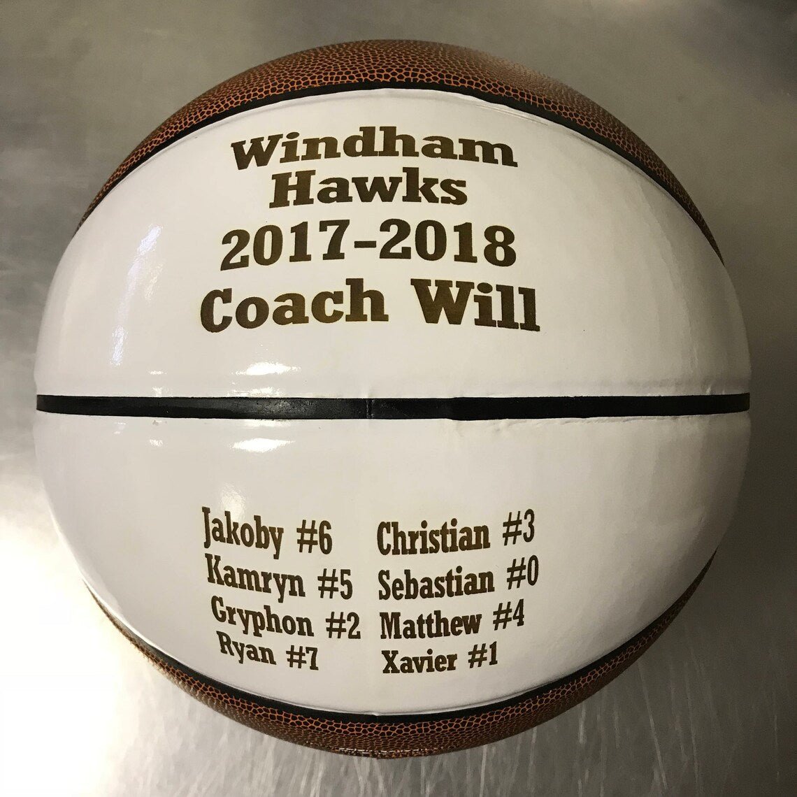 Unique Personalized Personalized Basketball Customized Gifts for Men by Groovy Guy