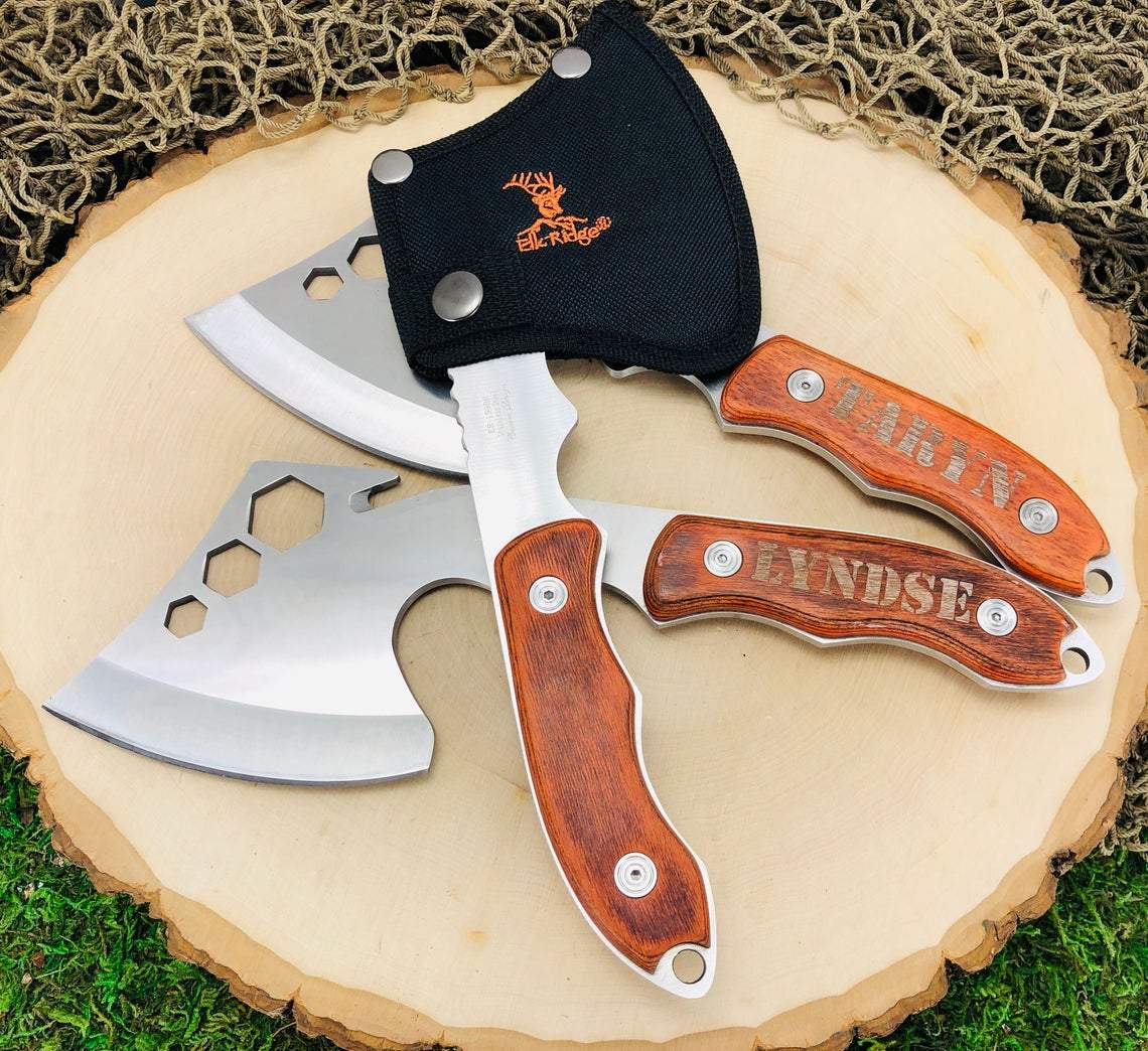 Unique Personalized Macho Hatchet Customized new Gifts for Men by Groovy Guy