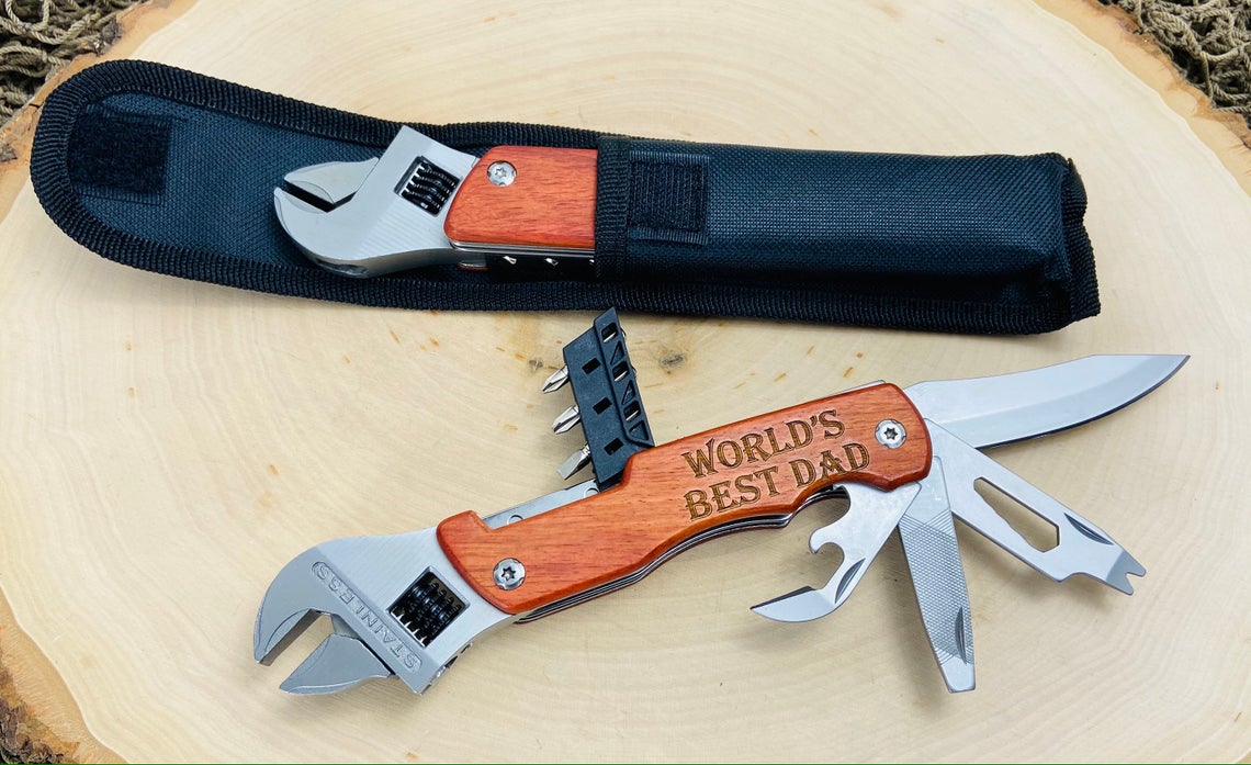 Unique Personalized Mr Fix It Customized Tools Gifts for Men by Groovy Guy