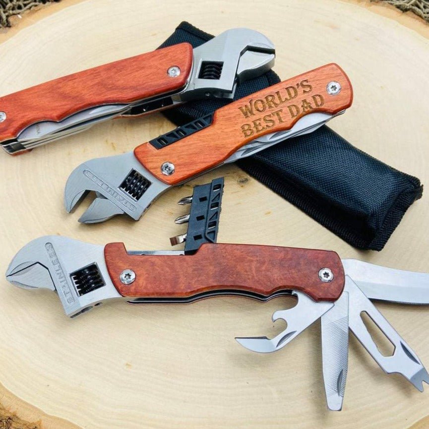 Unique Personalized Mr Fix It Customized Tools Gifts for Men by Groovy Guy