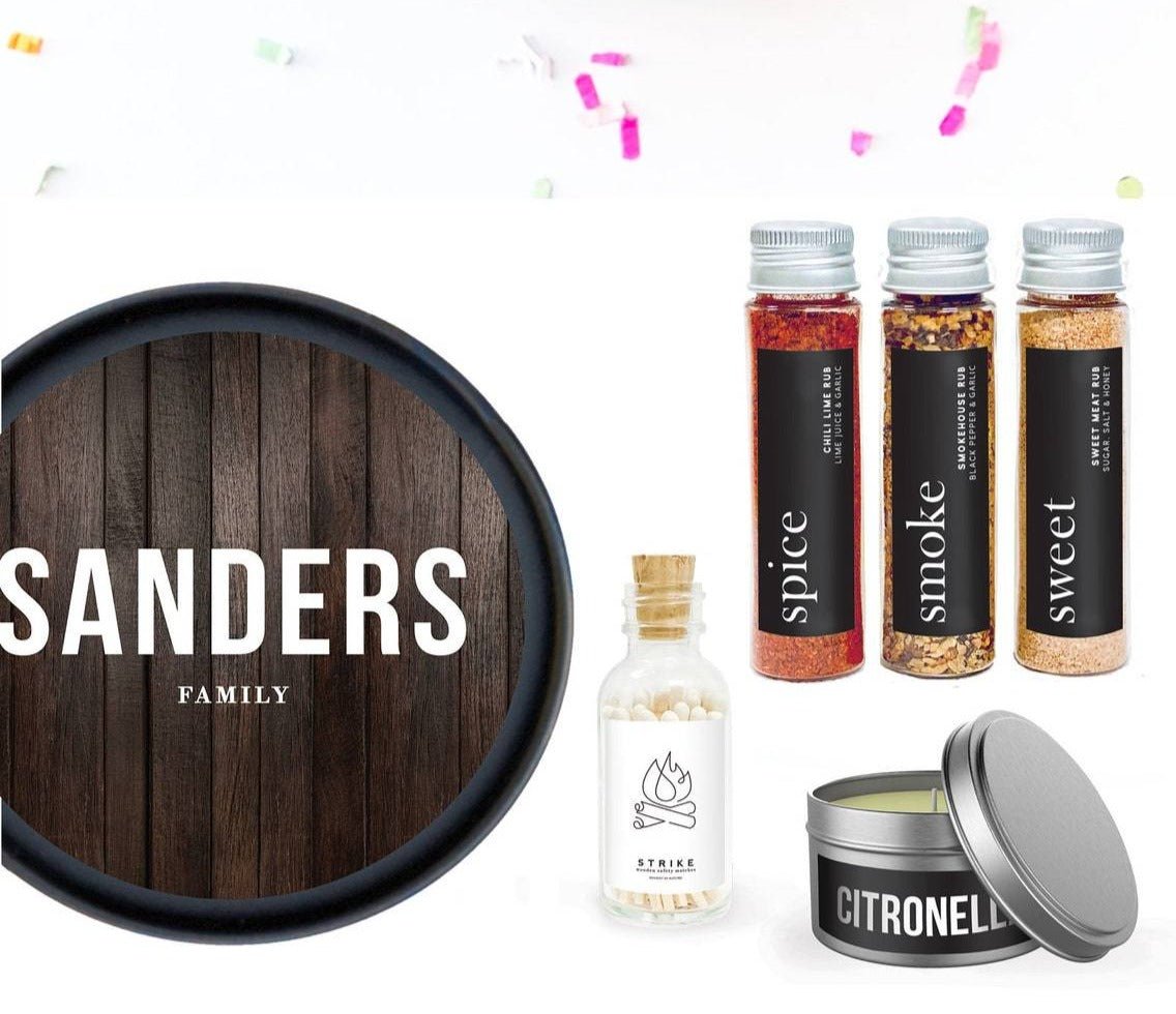 Unique Personalized Home Sweet Home Set Customized Gifts for Men by Groovy Guy