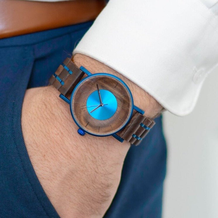 Unique Personalized Prime Time Customized Watches Gifts for Men by Groovy Guy