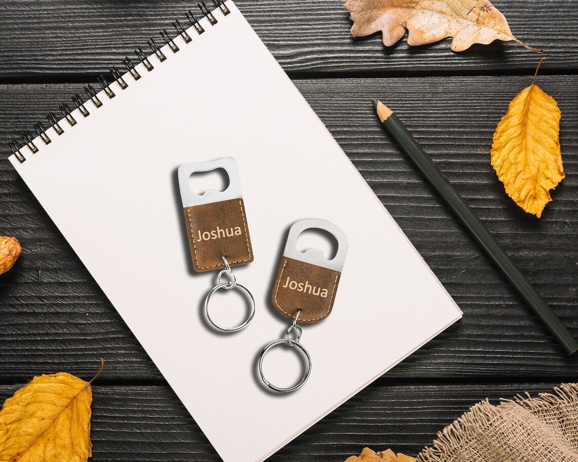 Unique Personalized Best Friend Key Chain Customized Bottle Openers Gifts for Men by Groovy Guy