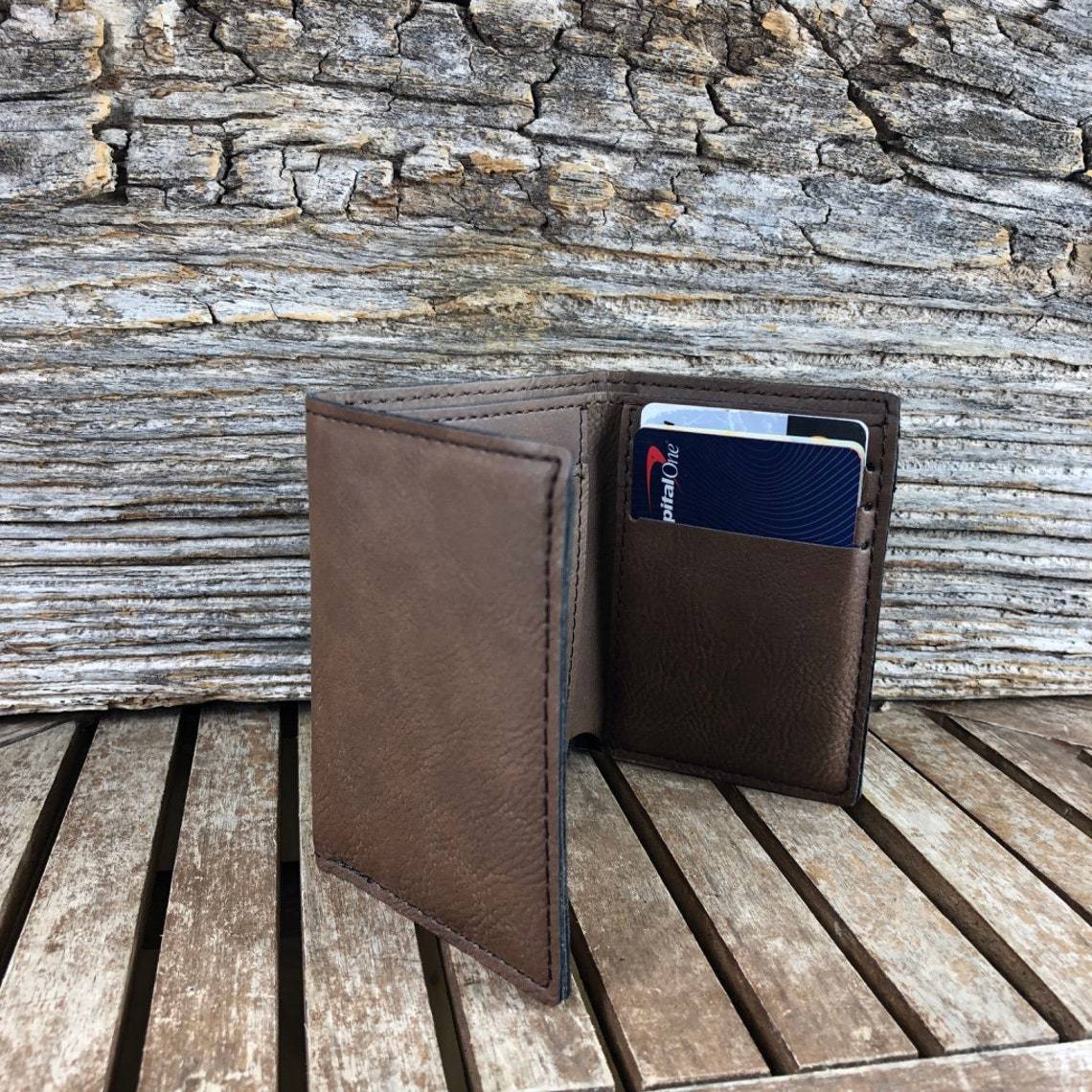 Unique Personalized Benjamin Bifold Customized Wallet Gifts for Men by Groovy Guy