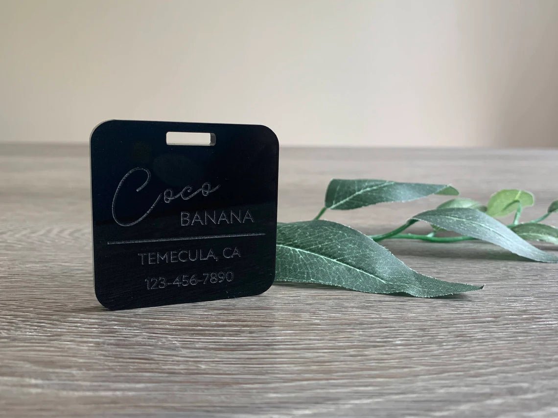 Unique Personalized Personalized Travel Tag Customized Travel Gifts Gifts for Men by Groovy Guy