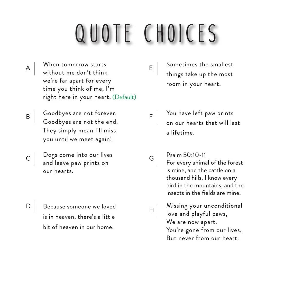 Unique Personalized Light Up Pet Memorial Plaque Customized Gifts for Men by Groovy Guy