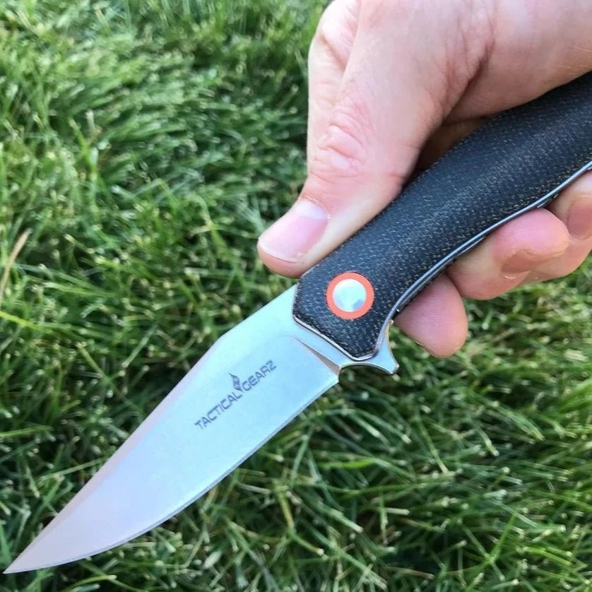 Unique Personalized Ursa Flax Tactical Blade Customized Knife Gifts for Men by Groovy Guy