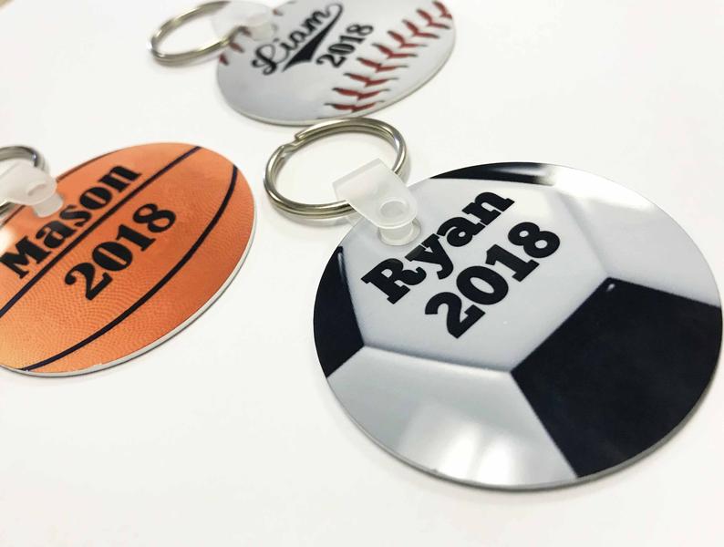 Unique Personalized Superstar Keychain Customized Baseball Gifts for Men by Groovy Guy
