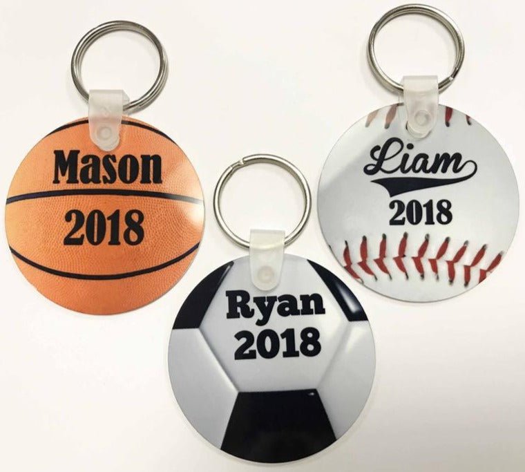 Unique Personalized Superstar Keychain Customized Baseball Gifts for Men by Groovy Guy