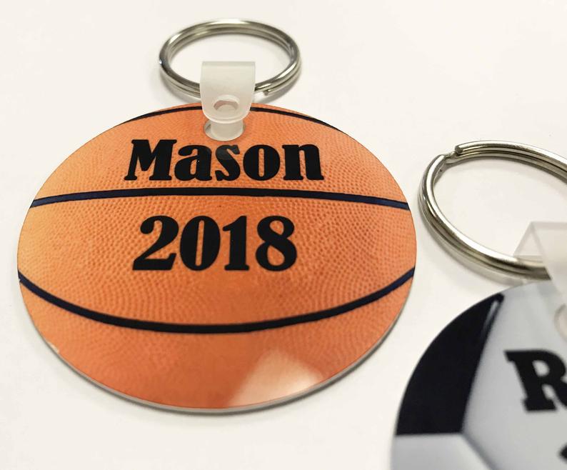 Unique Personalized Superstar Keychain Customized Baseball Gifts for Men by Groovy Guy