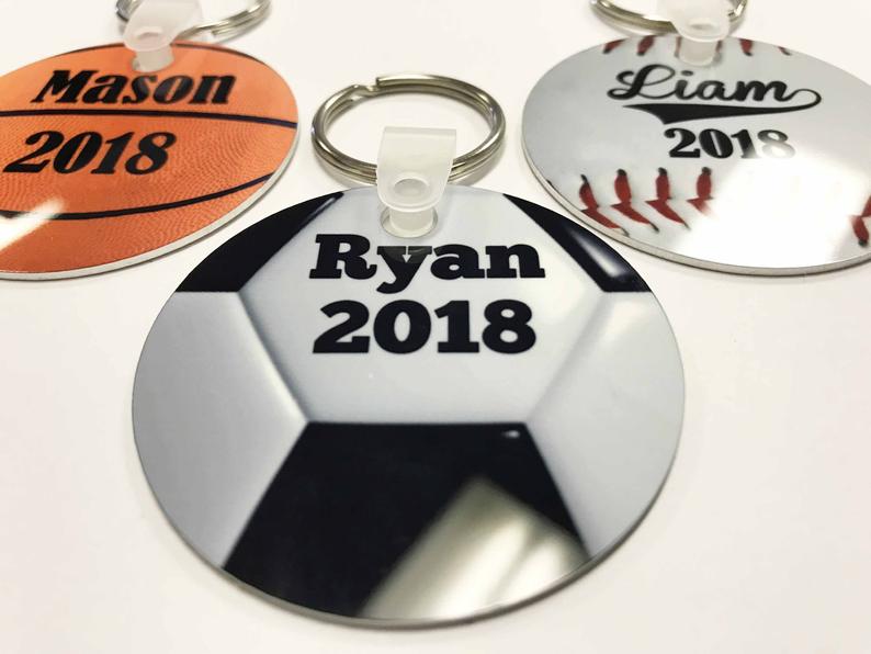 Unique Personalized Superstar Keychain Customized Baseball Gifts for Men by Groovy Guy