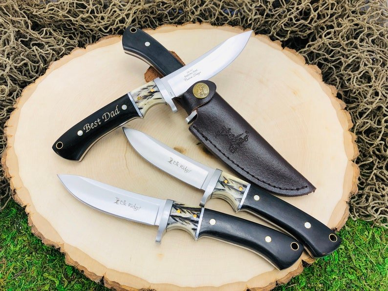 Unique Personalized Elk Yourself Customized Knives Gifts for Men by Groovy Guy