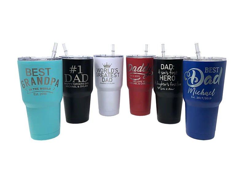 Unique Personalized Stylish Sipper Customized Drinkware Gifts for Men by Groovy Guy