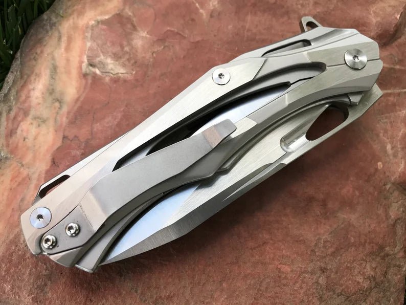 Unique Personalized Adamantium Blade Customized Knife Gifts for Men by Groovy Guy