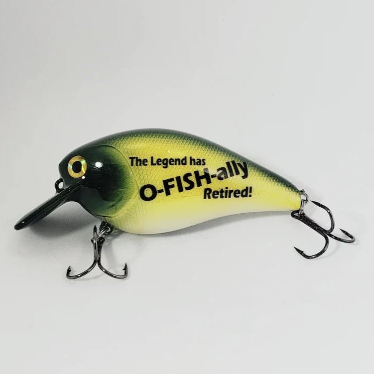 Unique Personalized O - Fish - ally Retired Customized Retirement Gifts for Men by Groovy Guy