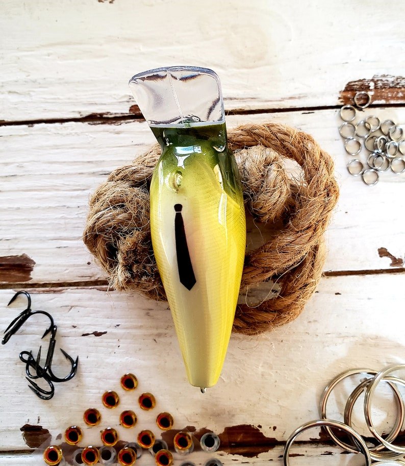 Unique Personalized Worlds Best Pops Customized Fishing Baits & Lures Gifts for Men by Groovy Guy