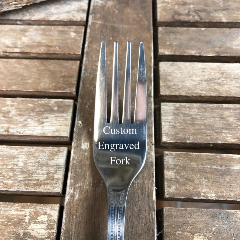 Unique Personalized Clever Customized Fork Customized Dad Gifts for Men by Groovy Guy