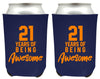 21st Birthday Can Coolers