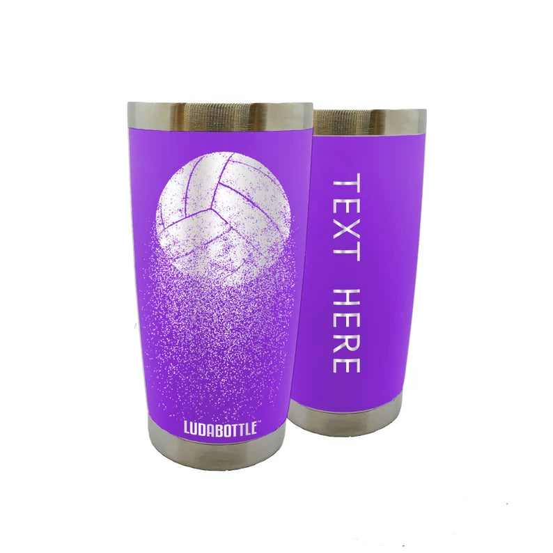 20oz Volleyball Personalized Tumbler