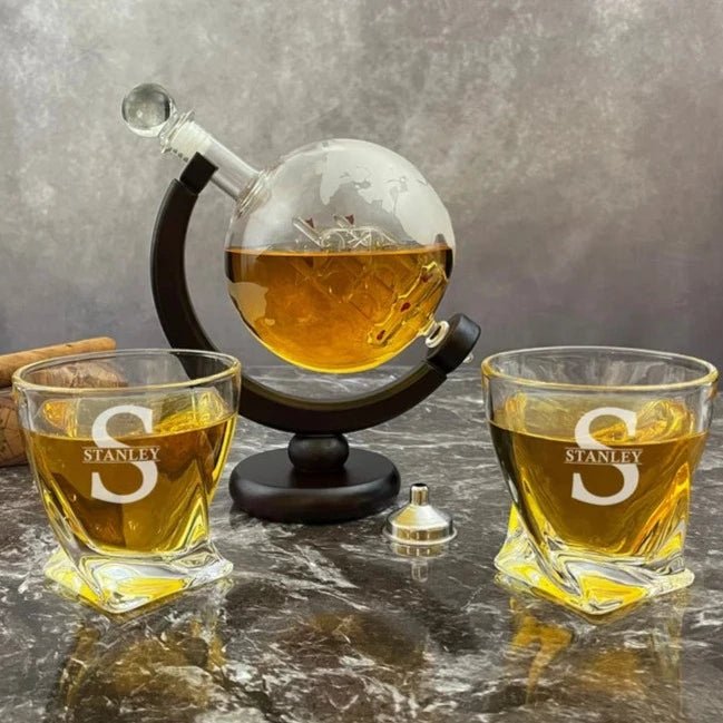 globe decanter set