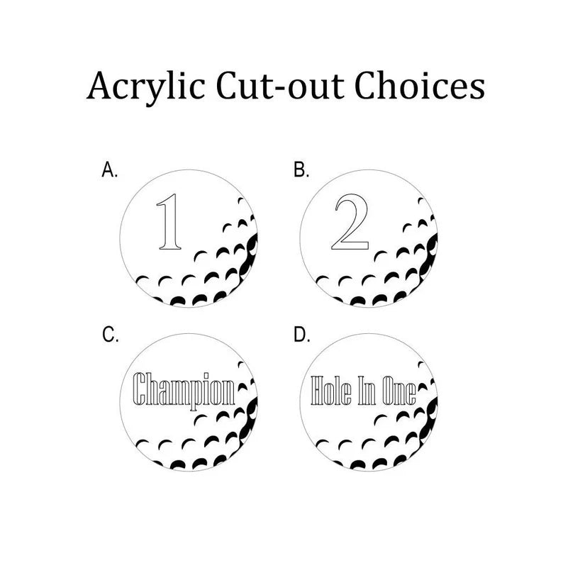 Unique Personalized Golf Ball Tournament Trophy Customized Golf Gifts for Men by Groovy Guy