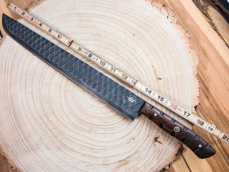 Unique Personalized BBQ Knife Bundle Customized Kitchen Knives Gifts for Men by Groovy Guy