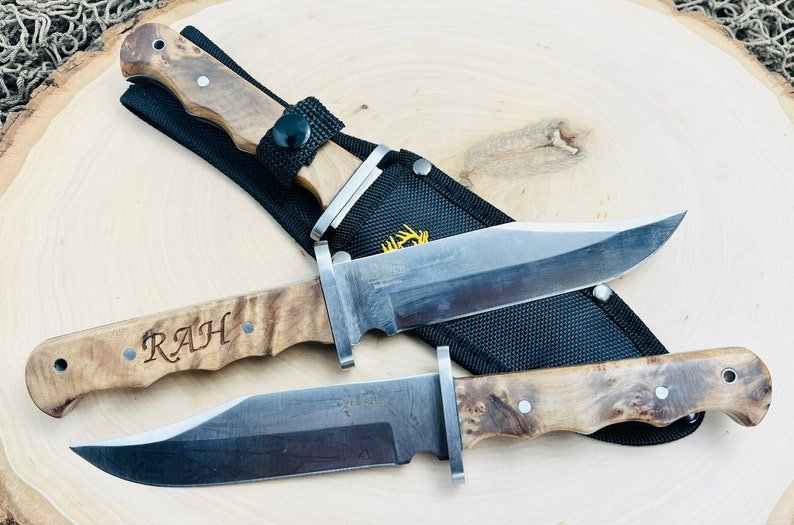 Unique Personalized Cold Steel Customized Knives Gifts for Men by Groovy Guy