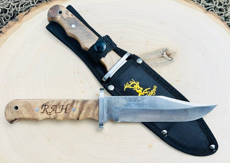 Unique Personalized Cold Steel Customized Knives Gifts for Men by Groovy Guy
