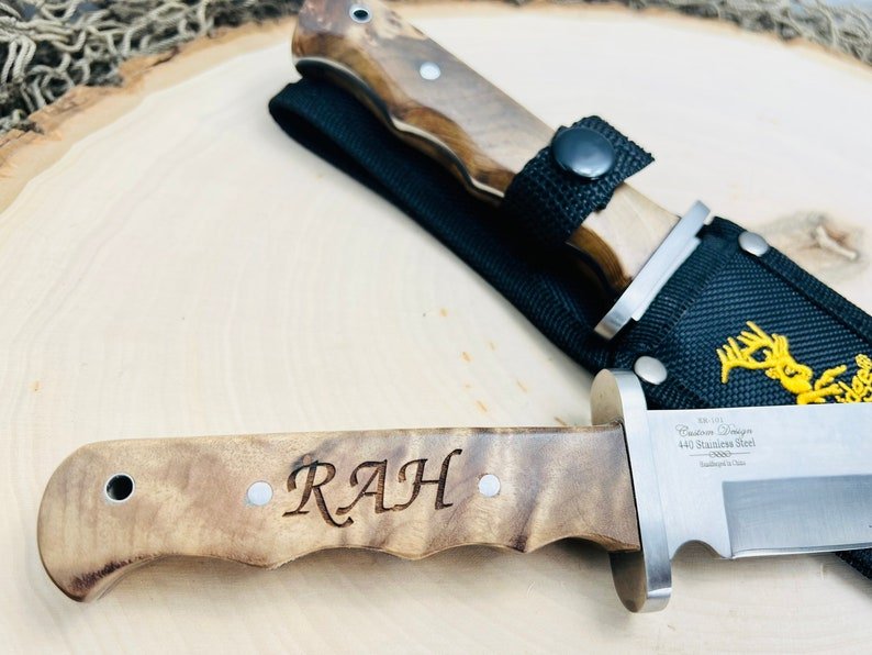 Unique Personalized Cold Steel Customized Knives Gifts for Men by Groovy Guy