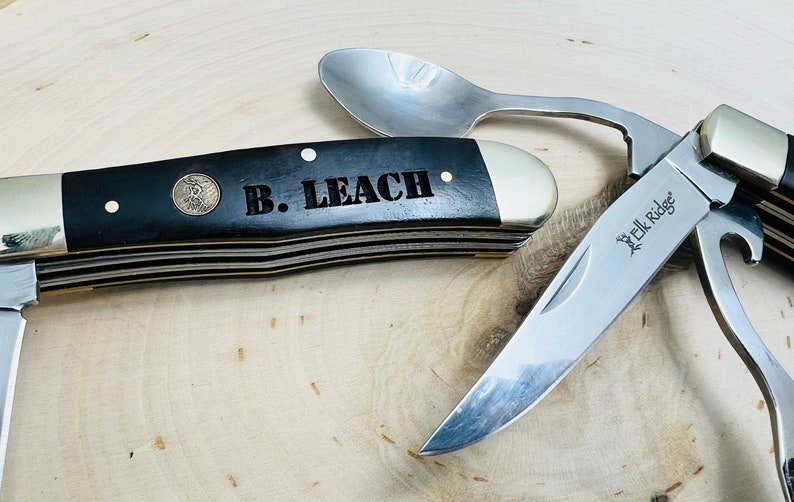 Unique Personalized Hobo Knife Customized Gifts for Men by Groovy Guy